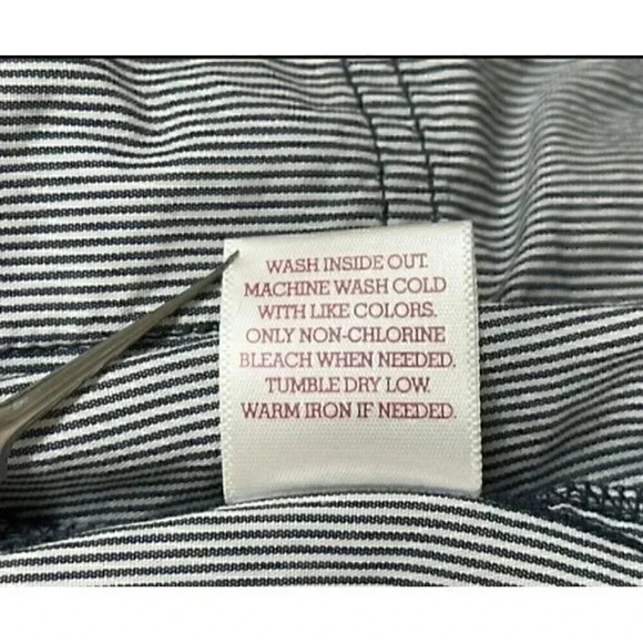 SO brand pin stripe women's jacket size S 100% cotton - Picture 6 of 8